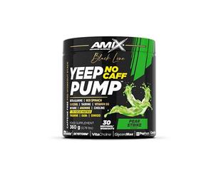 Amix- Black Line- YEEP PUMP NO CAFF - 360 GR - PRE-ENTRENO - Sabor Pear Strike