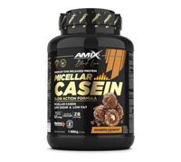 Amix™ Black Micellar Casein 1000g - Caseína Micelar de Liberación Lenta con DigeZyme® y Bajo en Azúcares y Grasas - Sabor Bombon Crunchy