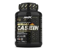 Amix™ Black Micellar Casein 1000g - Caseína Micelar de Liberación Lenta con DigeZyme® y Bajo en Azúcares y Grasas - Sabor Vainilla