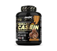 Amix Black Micellar Casein – Caseína micelar lenta con DigeZyme® – Bombón Crunchy, 2000 g
