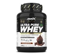 Amix™ Black Ultra Pure Whey Protein 1000g - Concentrado de Proteína de Suero con DigeZyme®, LactoSpore™ - Sabor Chocolate Muffin