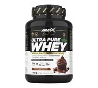 Amix™ Black Ultra Pure Whey Protein 1000g - Concentrado de Proteína de Suero con DigeZyme®, LactoSpore™ - Sabor Chocolate Muffin