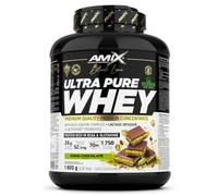 Amix™ Black Ultra Pure Whey Protein 1800g - Concentrado de Proteína de Suero con DigeZyme®, LactoSpore™ y Alto Contenido en Proteínas - Sabor Chocolate Dubai