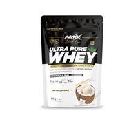 Amix™ Black Ultra Pure Whey Protein 500g - Concentrado de Proteína de Suero con DigeZyme®, LactoSpore™ - Sabor Coco