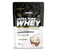 Amix™ Black Ultra Pure Whey Protein 500g - Concentrado de Proteína de Suero con DigeZyme®, LactoSpore™ - Sabor Coco