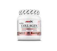Amix - Complemento alimenticio - Colágeno bovino, ácido hialurónico y astaxantina - Chocolate 300 g