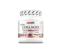 Amix™ Bovino Viscofan® - Colágeno Bovino con Ácido Hialurónico, Astaxantina, Magnesio y Vitamina C - Complemento alimenticio - Polvo - 300 g - Sabor: Piña colada