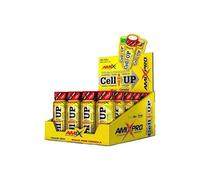 Amix - Cellup Shot - Suplemento Alimenticio - Contiene Cafeína - Aumenta la Fuerza y Congestión Muscular - Fórmula Pre-Entrenamiento - Nutrición Deportiva - Sabor Mango - 20 Viales de 60 ml