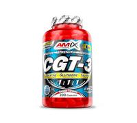 Amix - CGT-3 - Suplemento Alimenticio - Para el Desarrollo de la Recuperación Muscular - Incrementa la Masa Muscular - Nutrición Deportiva - Contiene 200 Cápsulas