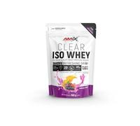Amix Clear Iso Whey Protein 500 Gr - Aisaldo de Proteína de Suero Cristalina, Sabores Refrescantes / Promueve el aumento y mantenimiento de la masa muscular + Fácil Disolución Sabor Lima-Limón