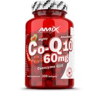 Amix Co-Q10 - 200 cápsulas blandas - Coenzima Q10 (Ubiquinona) - Softgels de alta absorción - Suplemento alimenticio con CoQ10