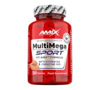 AMIX - Complejo Vitamínico - Multi Mega Stack con Vitaminas y Minerales - 120 Tabletas - Mejora el Rendimiento Físico y Mental - Suplemento con Hierro - Eficaces Suplementos Vitamínicos