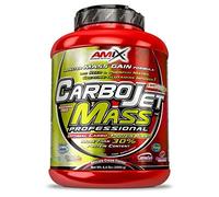 AMIX - Complemento Alimenticio - Carbojet Mass Professional - Carbohidratos y Proteínas para Aumentar la Masa Muscular - Concentrado Proteína de Suero - Recuperador Muscular - Sabor Vainilla - 3 KG