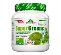 Amix GreenDay Super Greens Smooth Drink – Complemento alimenticio vegetal – 360 g