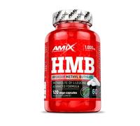 AMIX - Complemento Alimenticio - HMB - 120 Cápsulas - Calidad Farmacéutica - Incrementa la Fuerza - Previene el Catabolismo Muscular - Ideal Suplemento Alimenticio para Deportistas