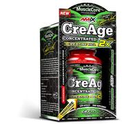 AMIX - Complemento Alimenticio - MuscleCore CreAge - 120 Cápsulas - Fórmula con Clorhidrato de Creatina - Aumenta la Fuerza y la Resistencia - Suplementos para Ganar Masa Muscular - Creatina Amix