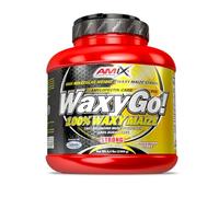 AMIX - Complemento Alimenticio WAXYGO! - Proteína en Polvo para Ganar Masa Muscular - Fórmula con Hidratos de Carbono - Recuperador Muscular - Sabor Neutro - Bote de 2kg