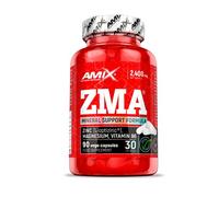 AMIX - Complemento Alimenticio - ZMA - 90 Cápsulas - Combinación de Zinc y Magnesio - Contiene Vitamina B6 - Alto Poder Anabólico - Suplemento Deportivo para Aumentar Masa Muscular