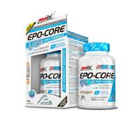 Amix - Epo-Core V02 Max - Suplemento Alimenticio - Mejora del Rendimiento y el Transporte de Oxígeno - Para Actividades de Resistencia - Sin Cafeína - Nutrición Deportiva - Contiene 120 Cápsulas