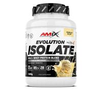 AMIX Evolution Isolate Protein 1000 g | Proteína Aislada de Leche y Suero | 30 g de Proteína por Dosis | 85% Proteína | Con DigeZyme®, LactoSpore™ y Lactasa | Vainilla
