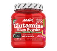 Amix Glutamina Micro Powder Drink 360 gr - Acelera la Recuperación - Mejora el Rendimiento Físico - Ideal para Deportistas - Sabor Melón-Kiwi