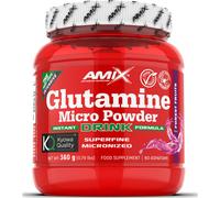 Amix Glutamine Powder Drink Frutas del Bosque 360g