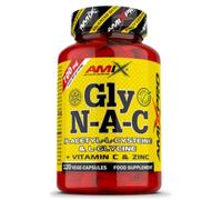 AMIX - GlyN-A-C - Combinación de N-Acetil-L- Cisteína y Glicina enriquecida con vitamina C y Zinc - 120 Cápsulas