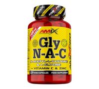Amix GlyN-A-C N-Acetil-L-Cisteína y Glicina con Vitamina C y Zinc – 120 cápsulas