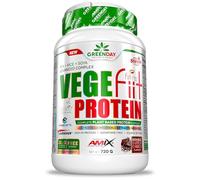 AMIX - Proteína en Polvo - Vegefiit Protein en Formato de 720 gramos - Gran Aporte de Nutrientes - Ayuda a Aumentar la Masa Muscular - Sabor a Doble Chocolate