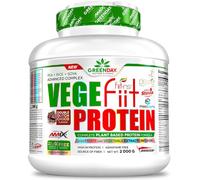AMIX - Proteína en Polvo - Vegefiit Protein en Formato de 2 kilos - Gran Aporte de Nutrientes - Ayuda a Aumentar la Masa Muscular - Sabor a Cacahuete, Choco y Caramelo