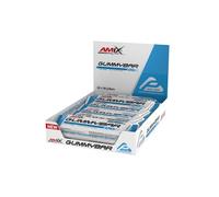 Amix™ GummyBar - Caja de 12 barritas de gominola 30 g sabor neutro sin cafeína, sin grasas y fuente de fibra