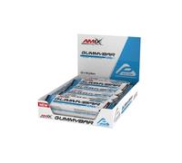 Amix™ GummyBar - Gummies - Suplemento deportivo - Caja de 12 barritas de gominola 30 g sabor cola con cafeína, sin grasas y fuente de fibra