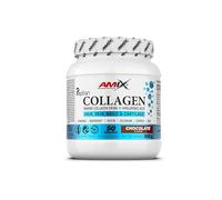 Amix™ Marine Peptan®Collagen Drink - Colágeno Marino Peptan® con Ácido Hialurónico, Vitaminas C y E, Zinc, Selenio y Biotin - Complemento alimenticio - Polvo - 300 g - Sabor: Chocolate