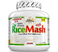 AMIX - Suplemento Alimenticio - RiceMash en Formato de 1,5 kilos - Gran Aporte Nutritivo y Saciante - Contenido Rico en Carbohidratos - Sabor a Chocolate Blanco