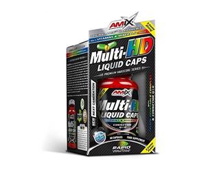 AMIX Multi-HD Liquid Caps - Suplemento Multivitamínico - 60 Cápsulas