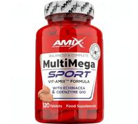 AMIX Multi Mega Sport 120 Tabletas | Multivitamínico Completo para Deportistas | Vitaminas y Minerales con Zinc, Magnesio, Hierro, CoQ10 y Complejo B | Mejora el Rendimiento Físico y Mental