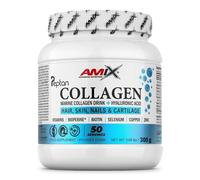 Amix™ Marine Peptan®Collagen Drink - Colágeno Marino Peptan® con Ácido Hialurónico, Vitaminas C y E, Zinc, Selenio y Biotin - Complemento alimenticio - Polvo - 300 g - Sabor: Limón