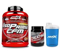 AMIX NUTRITION ISO PRIME CFM ISOLATE, 2 kilos, Sabor Choco-coco + Creatina 200 Gr + Batidor
