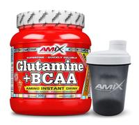 Amix Nutrition - Suplemento Aminoácidos Glutamina + BCAA - 300g + SHAKER REGALO