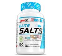 Amix Performance, E-Lite Salts, Combinación única de Sales Minerales con Vitaminas D y B5 & Fórmula de Electrolitos en Cápsulas Veganas, 120 Cápsulas, 200 g