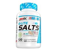 Amix Performance, E-Lite Salts, Combinación única de Sales Minerales con Vitaminas D y B5 & Fórmula de Electrolitos en Cápsulas Veganas, 120 Cápsulas