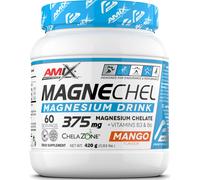 Amix Performance MagneChel – Bebida con magnesio quelado y vitaminas B3/B6 – Mango 420 g