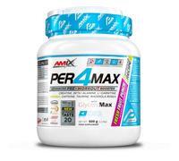 Amix Performance, Per4MAX, Bebida Preentreno, Suplemento de Carbohidratos, Acción Rápida, Bajo contenido en grasas saturadas, Sabor Fruit Punch, 500 gr