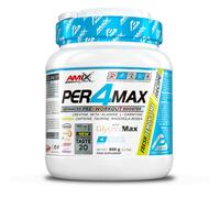 Amix Performance, Per4MAX, Bebida Preentreno, Suplemento de Carbohidratos, Acción Rápida, Bajo contenido en grasas saturadas, Sabor Limón, 500 gr