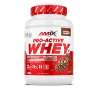 AMIX Pro-Active Whey Protein 1000 g | Proteína de Suero Whey W3 Blend™ | 28 g de Proteína por Dosis | 79% Proteína | Con DigeZyme®, LactoSpore™ y Lactasa | Bombón crujiente