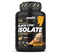 Amix Proteína Black CFM Isolate – Mantiene masa muscular, rápida absorción – 1kg Caramelo salado