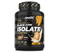 Amix Proteína BLACK CFM ISOLATE – Proteína en polvo, ayuda a mantener masa muscular, 1 kg Cookie