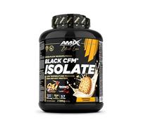 Amix | Proteína BLACK CFM ISOLATE - Ayuda a Mantener la Masa Muscular - Con Enzimas Digestivas - Fácil Digestión - Rápida Absorción - Proteína en Polvo - 2 Kg - Sabor Cookie