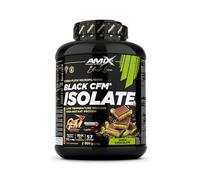 Amix | Proteína BLACK CFM ISOLATE - Ayuda a Mantener la Masa Muscular - Con Enzimas Digestivas - Fácil Digestión - Rápida Absorción - Proteína en Polvo - 2 Kg - Chocolate Dubai