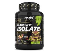 Amix | Proteína BLACK CFM ISOLATE - Ayuda a Mantener la Masa Muscular - Con Enzimas Digestivas - Fácil Digestión - Rápida Absorción - Proteína en Polvo - 1 Kg - Chocolate Dubai